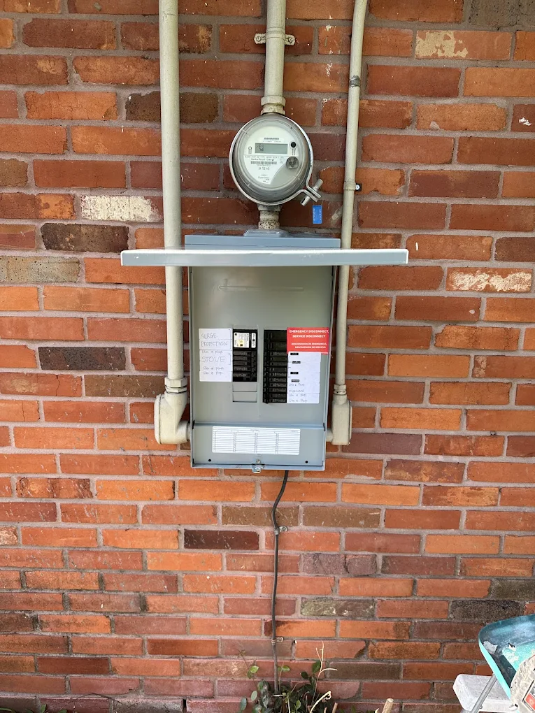 Action Electric Co. Panel Installation